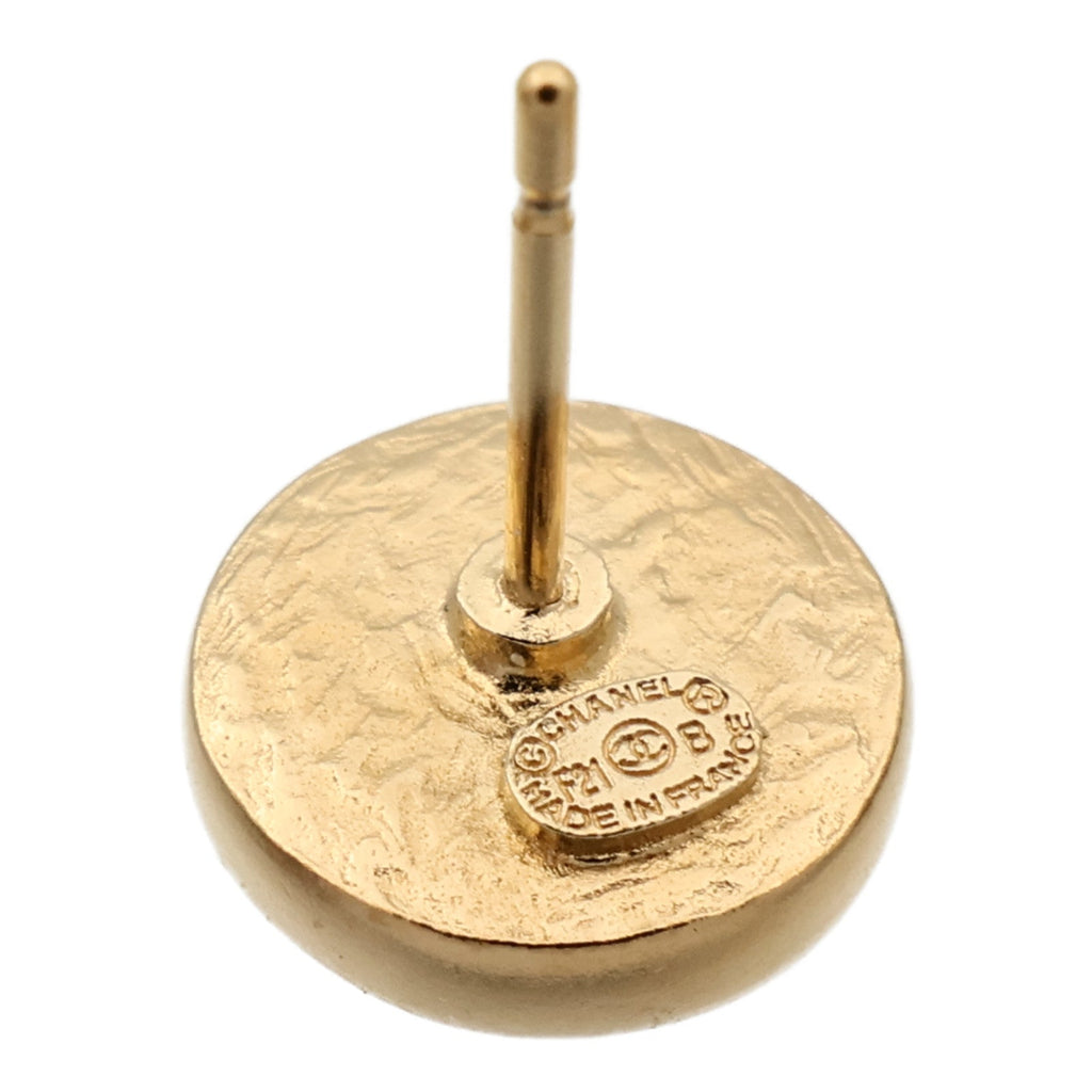 CHANEL CC Earrings · Metal