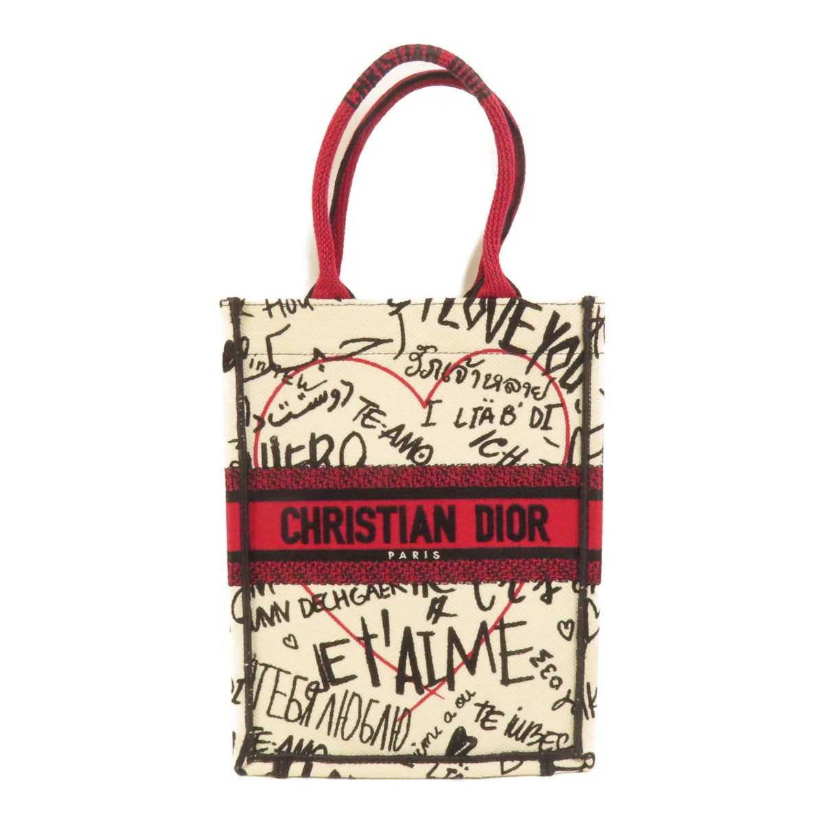 Dior Book Tote Vertical · Canvas