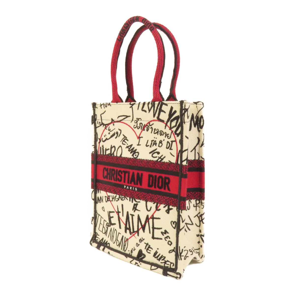 Dior Book Tote Vertical · Canvas