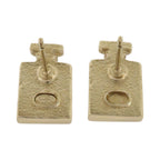 CHANEL CC Earrings · Metal