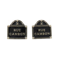 CHANEL CC Earrings · Metal