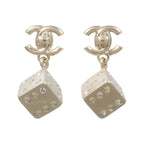 CHANEL CC Earrings · Metal