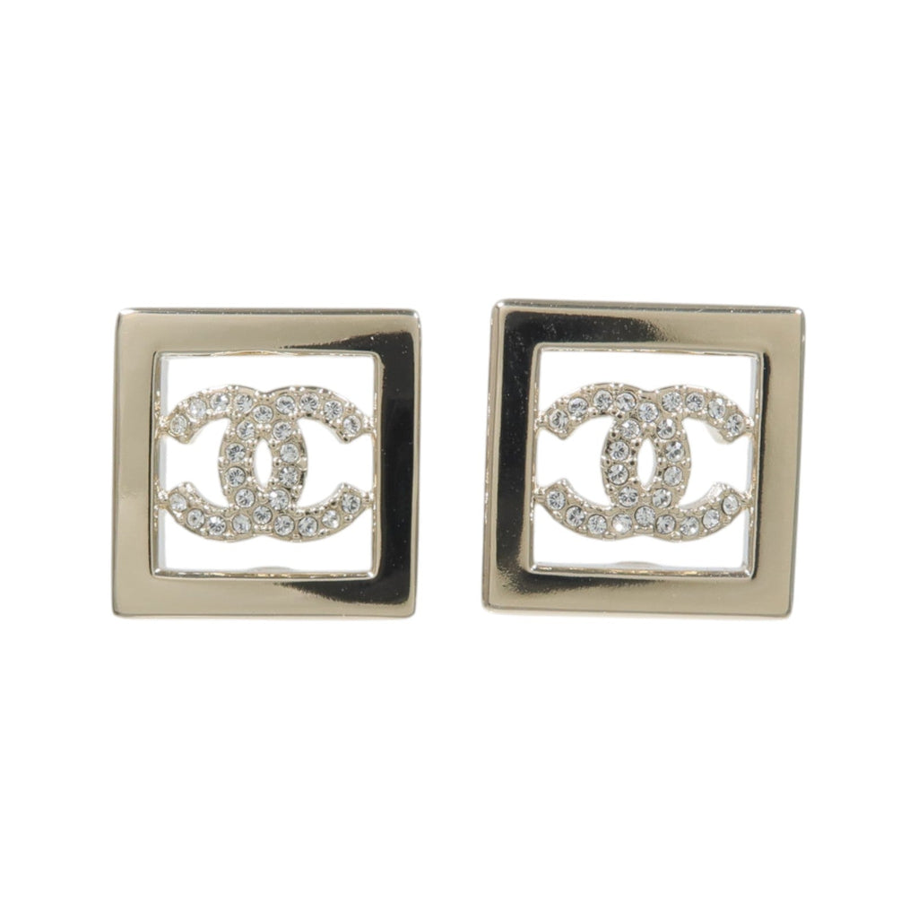 CHANEL CC Earrings · Metal