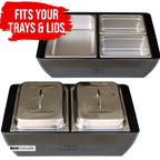 Dubler HEAT Flameless Chafer and Cooler™ | Metallic Gray