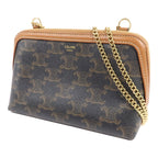 Celine Clutch On Chain · Coated Canvas