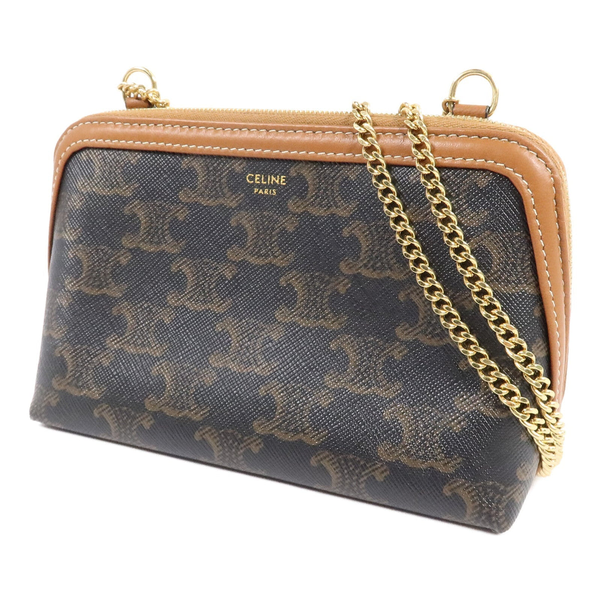 Celine Clutch On Chain · Coated Canvas