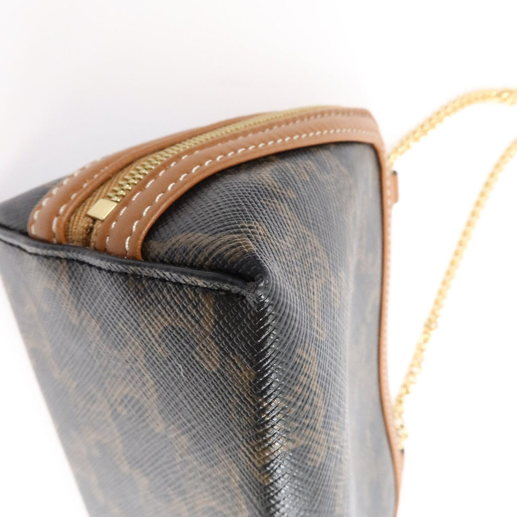 Celine Clutch On Chain · Coated Canvas