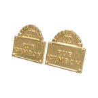 CHANEL CC Earrings · Metal
