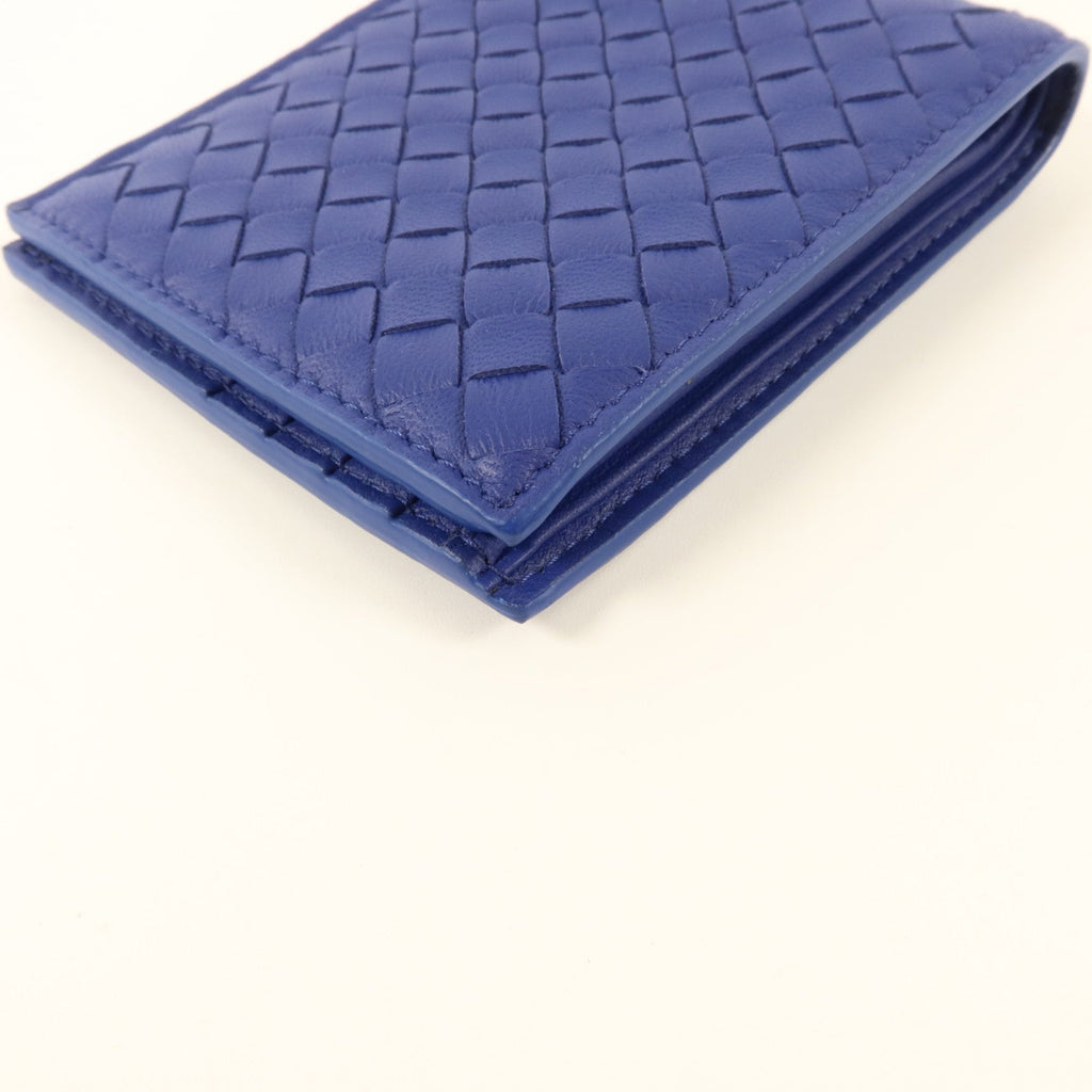 Bottega Veneta Bifold · Intrecciato Leather