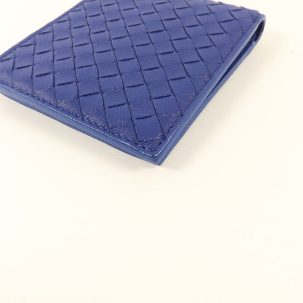 Bottega Veneta Bifold · Intrecciato Leather