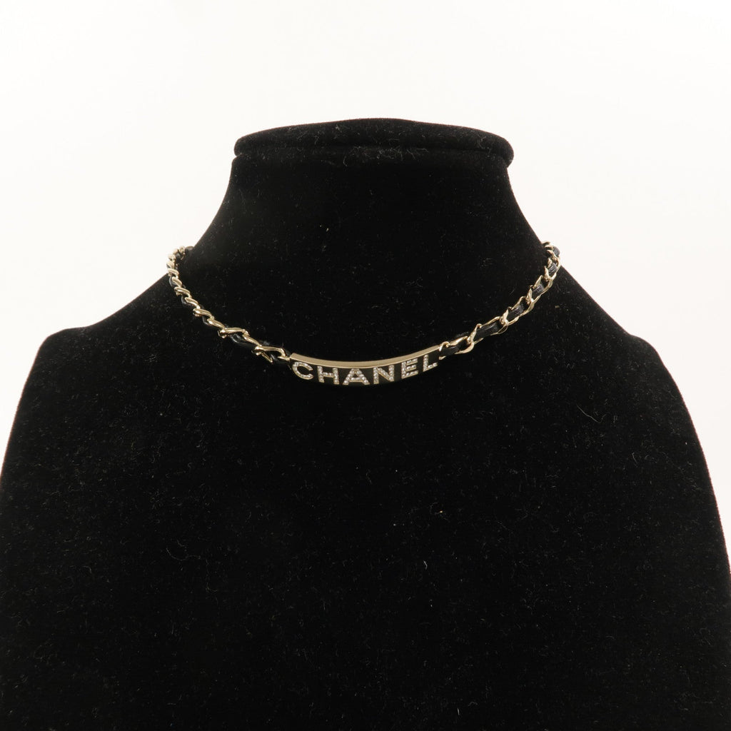 Chanel CC Choker · Lambskin & Strass