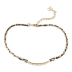 Chanel CC Choker · Lambskin & Strass