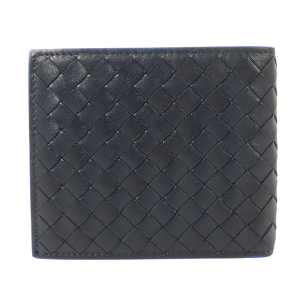 Bottega Veneta Bifold · Intrecciato Leather