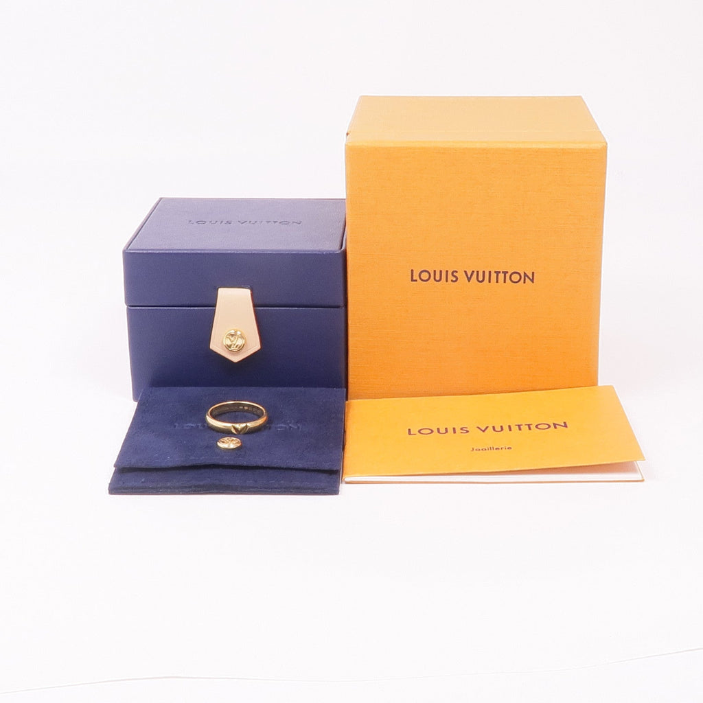 Louis Vuitton LV Volt · 18K Yellow Gold Ring