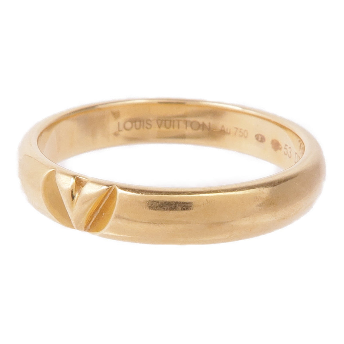 Louis Vuitton LV Volt · 18K Yellow Gold Ring
