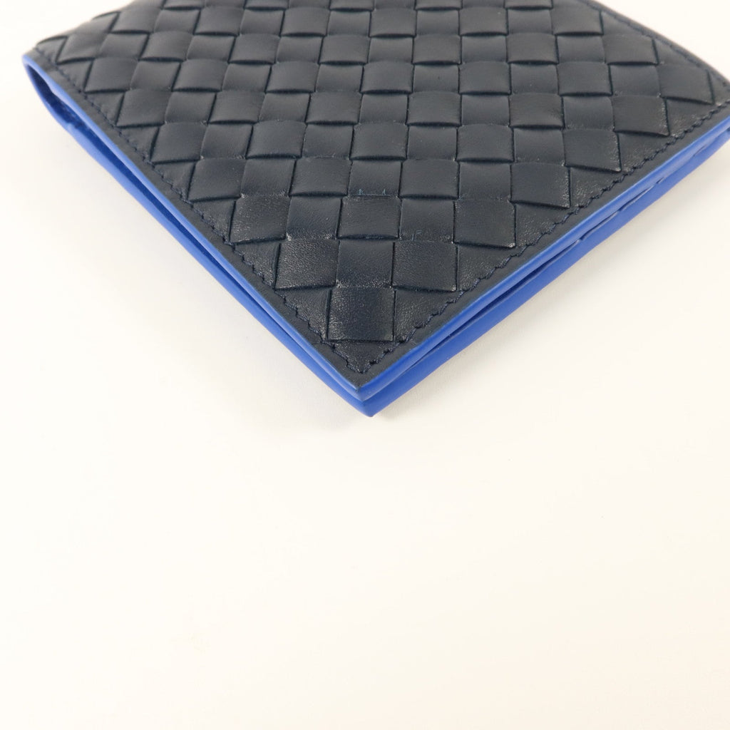 Bottega Veneta Bifold · Intrecciato Leather