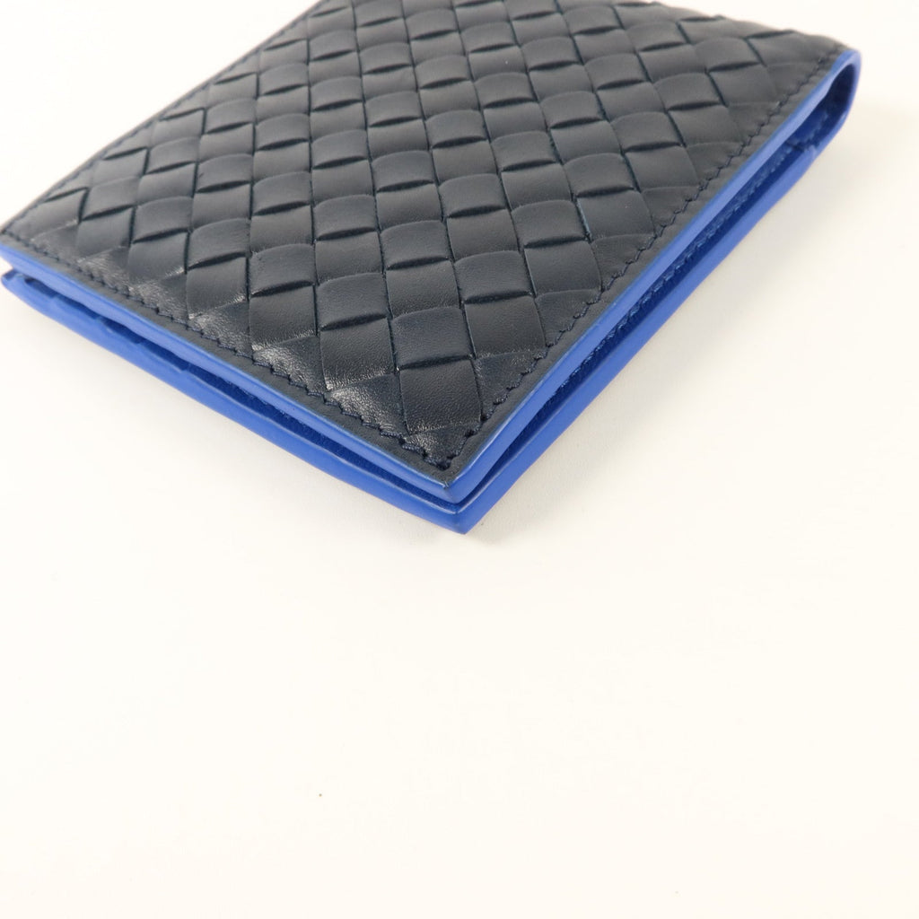 Bottega Veneta Bifold · Intrecciato Leather