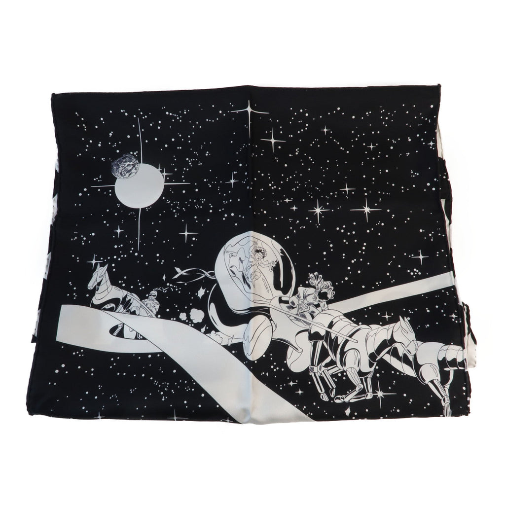 Hermès · Silk Muffler Scarf
