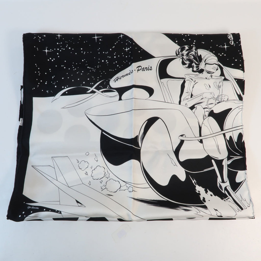 Hermès · Silk Muffler Scarf