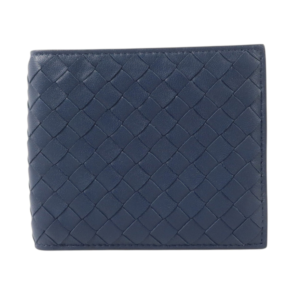 Bottega Veneta Bifold · Intrecciato Leather