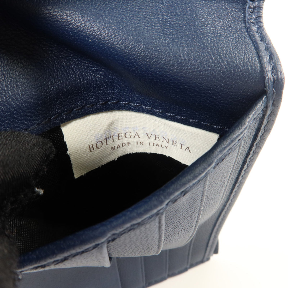 Bottega Veneta Bifold · Intrecciato Leather