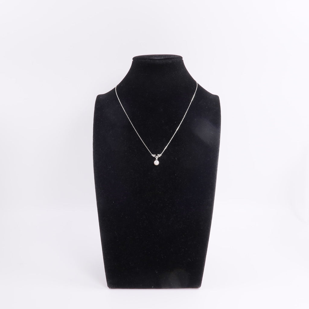 Tasaki · Pearl & Diamond · Platinum Necklace