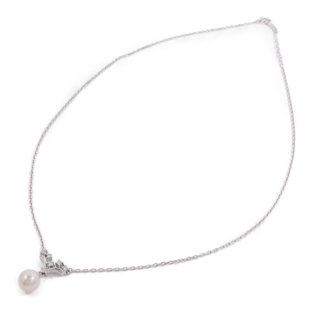 Tasaki · Pearl & Diamond · Platinum Necklace