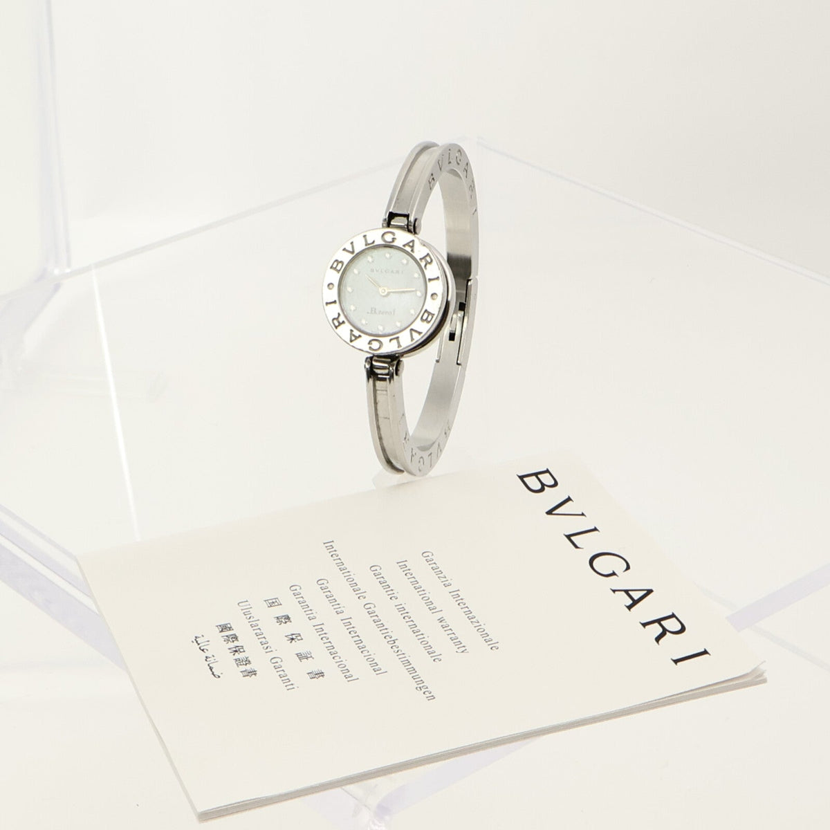 Bvlgari B.zero1 · Steel · Diamond · MOP Dial