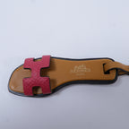 Hermès Oran Nano Charm · Rose Mexico