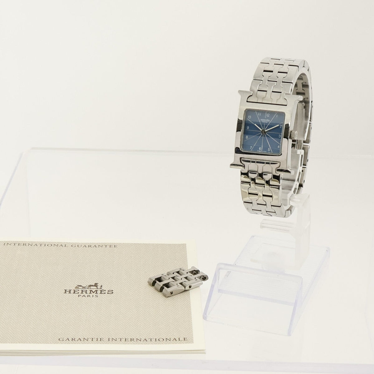 Hermès H Watch · Steel · Quartz