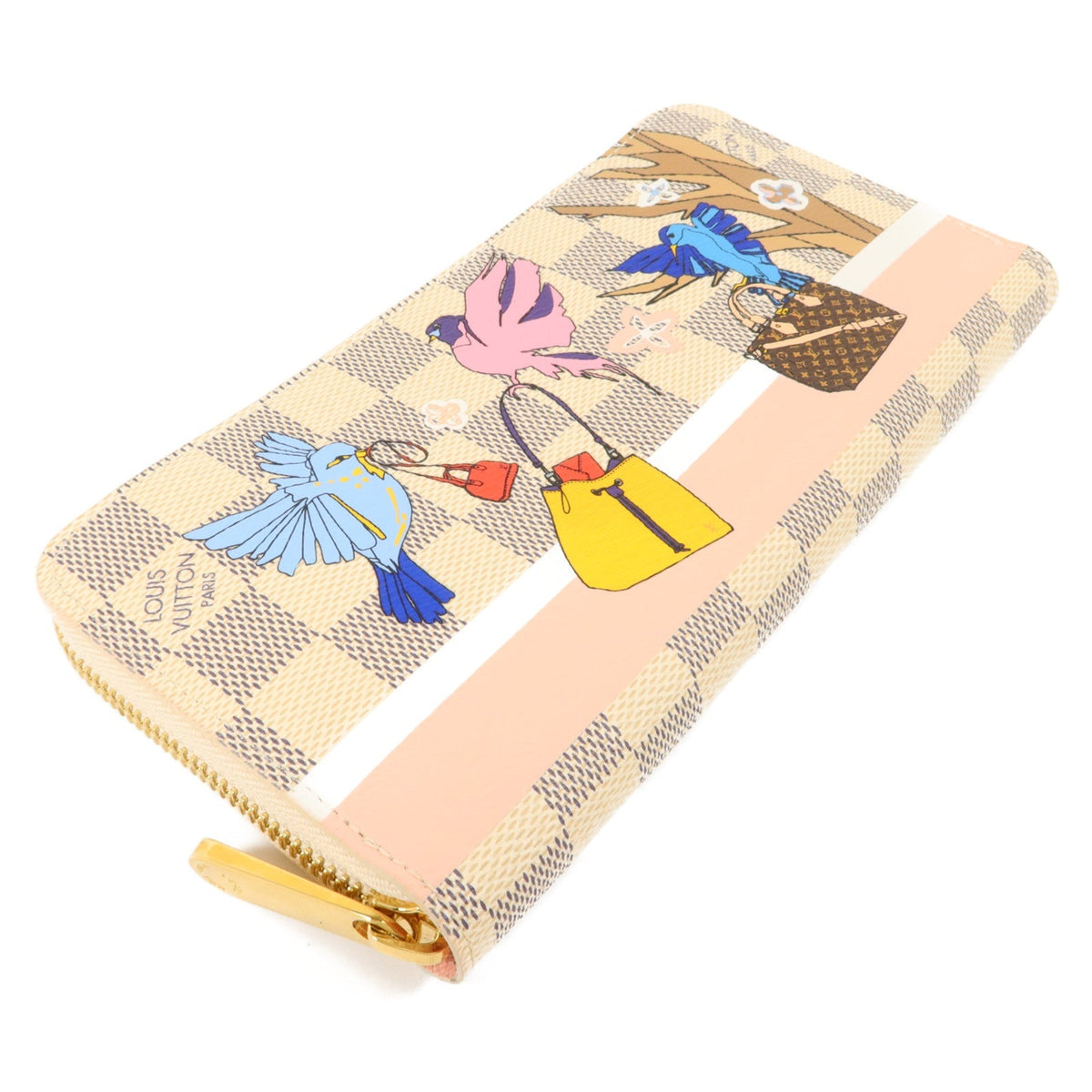Louis Vuitton Playful Birds · Damier Azur