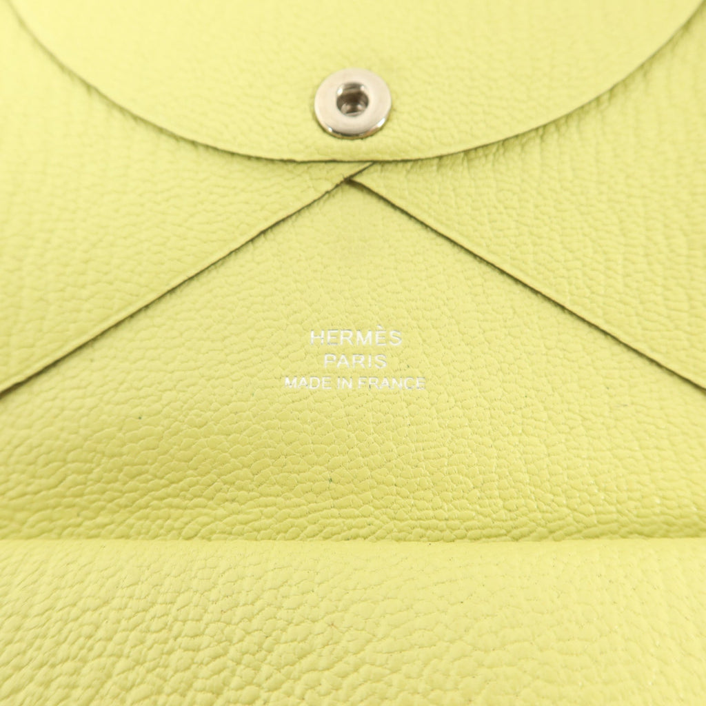Hermès Calvi Duo · Chèvre Leather