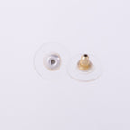 CHANEL CC Earrings · Rose Gold
