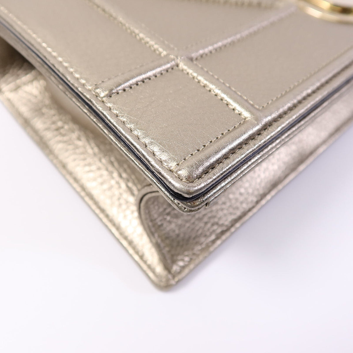 Dior Diorama · Metallic Calfskin