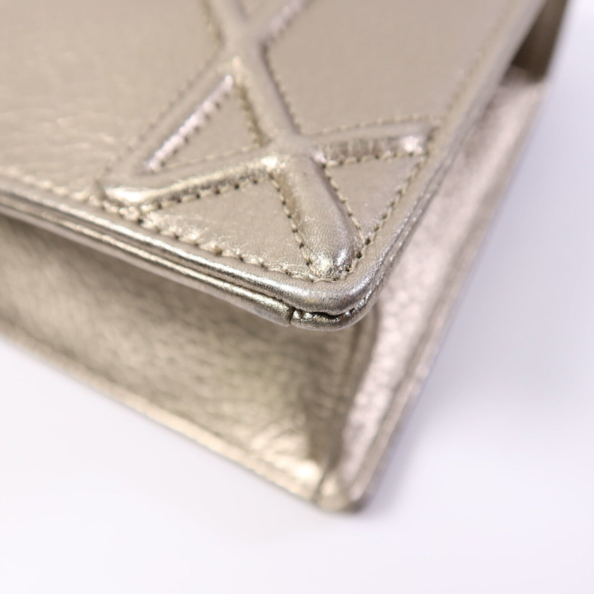 Dior Diorama · Metallic Calfskin