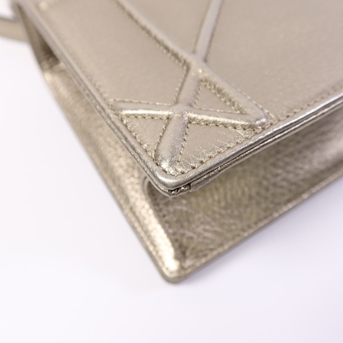 Dior Diorama · Metallic Calfskin