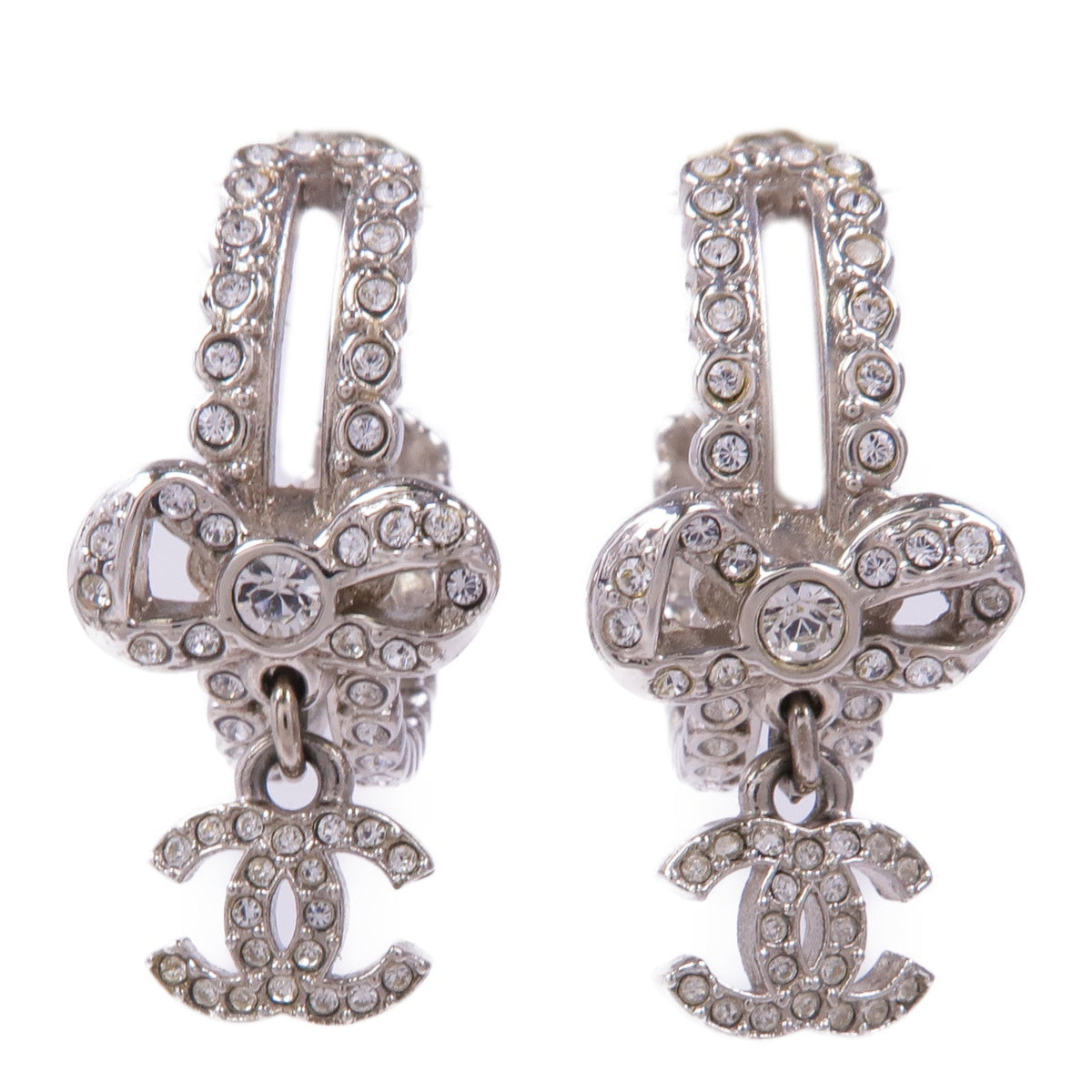 Chanel CC Earrings · Metal