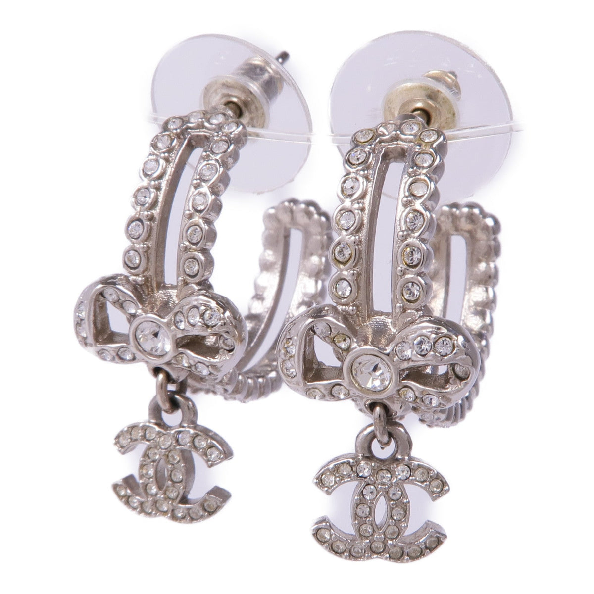 Chanel CC Earrings · Metal