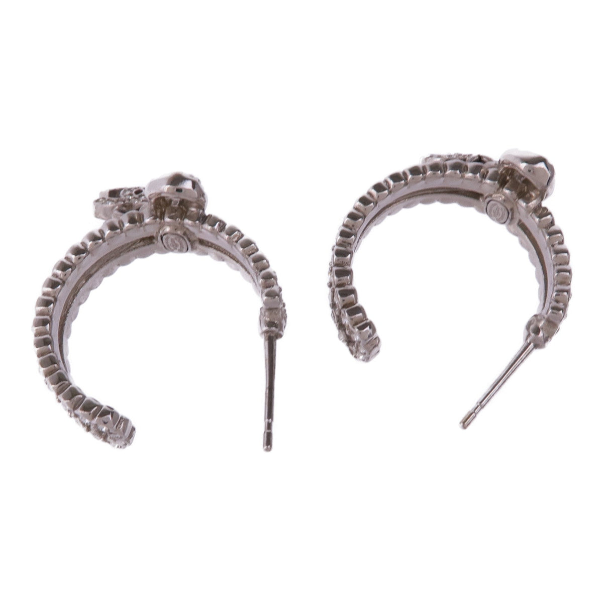 Chanel CC Earrings · Metal