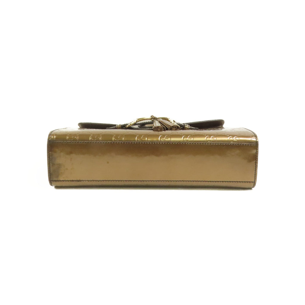 Gucci Emily · Patent Leather · Shoulder Bag