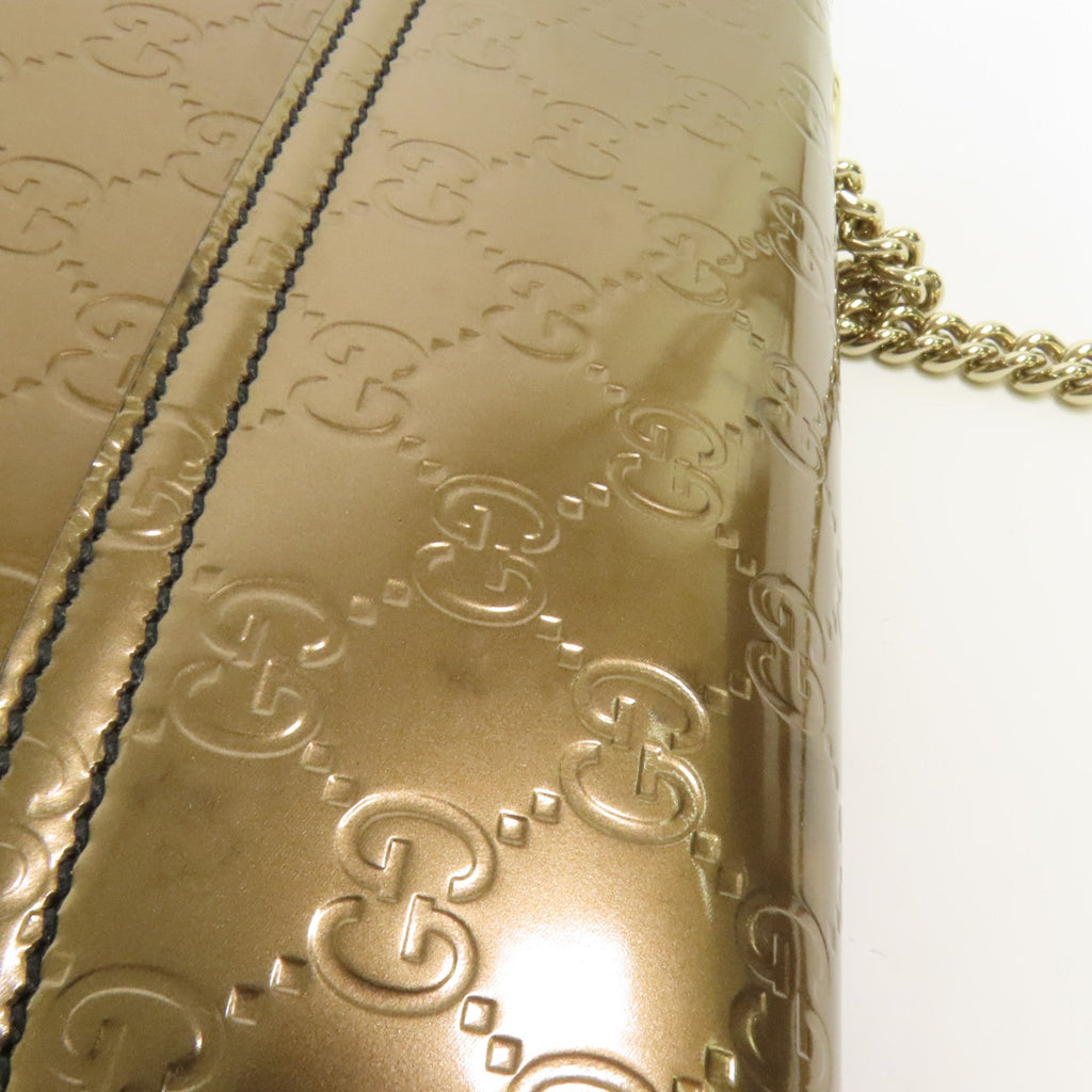 Gucci Emily · Patent Leather · Shoulder Bag