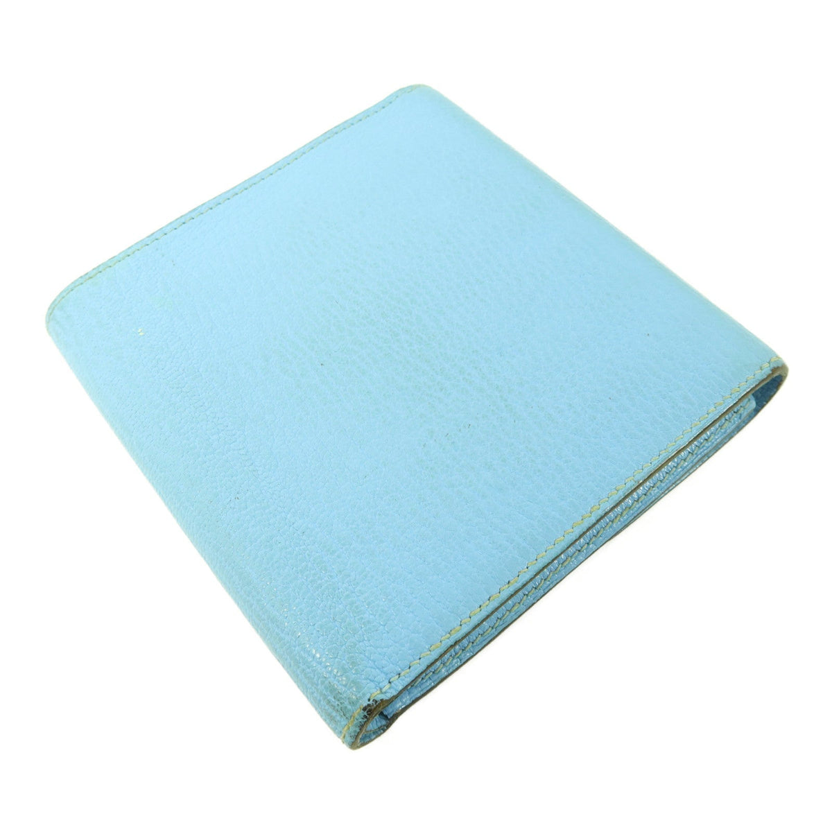 Hermès Clic 12 Wallet · Chèvre Celeste