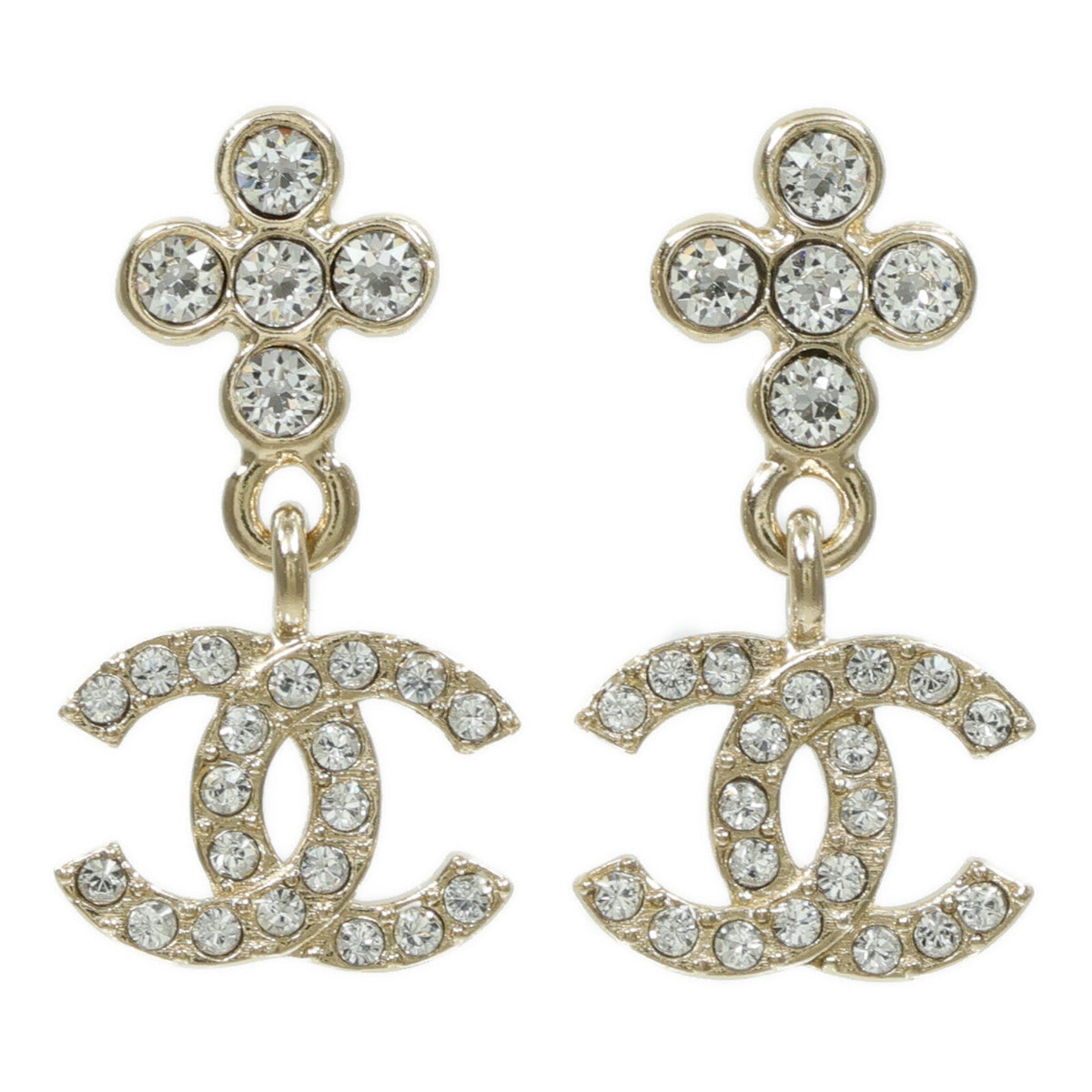 Chanel CC · Strass · Earrings