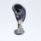 CHANEL CC Earrings · Metal