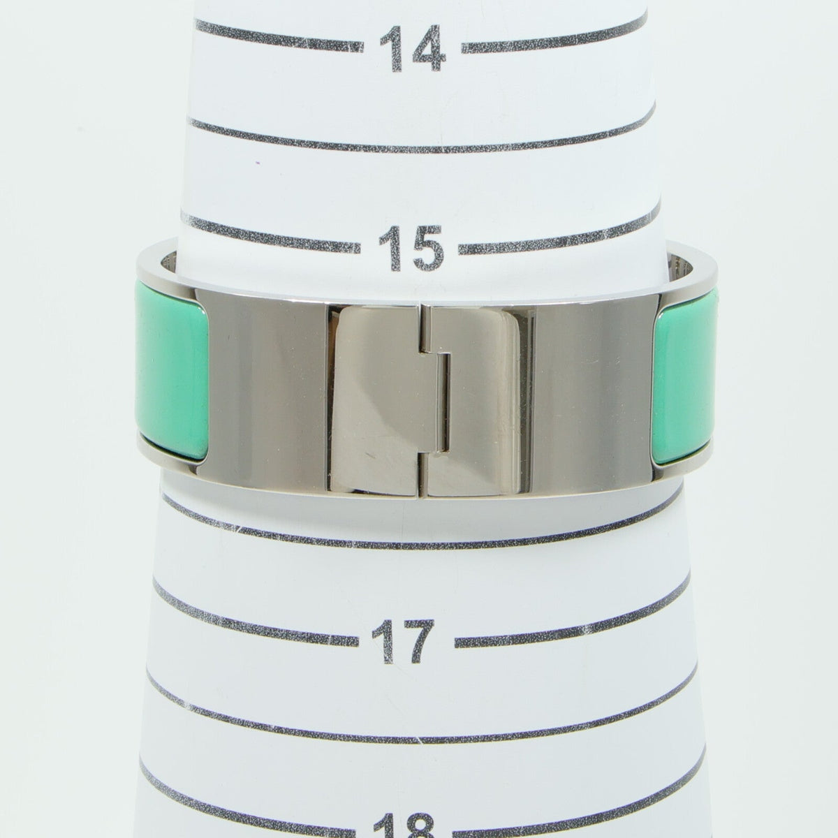 Hermès Clic-Clac H · Vert Menthe Enamel