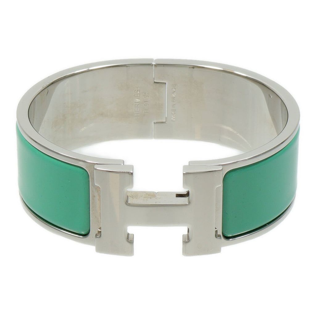 Hermès Clic-Clac H · Vert Menthe Enamel