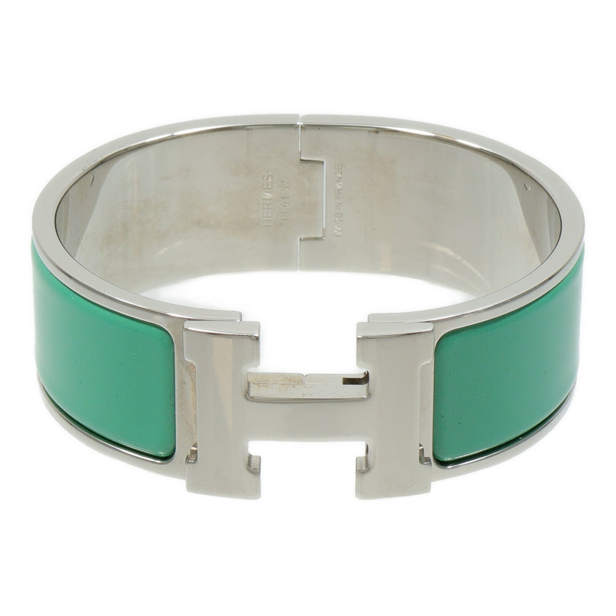 Hermès Clic-Clac H · Vert Menthe Enamel