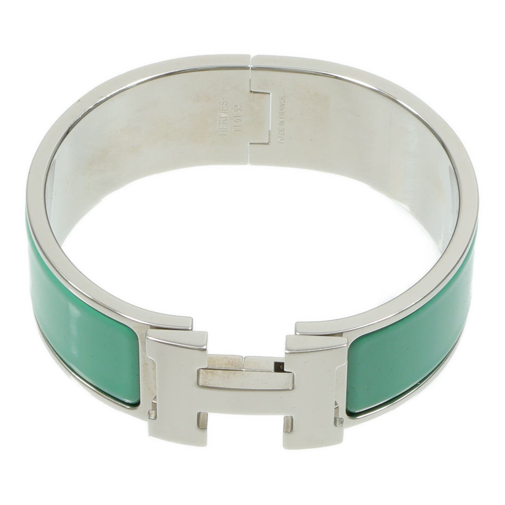Hermès Clic-Clac H · Vert Menthe Enamel