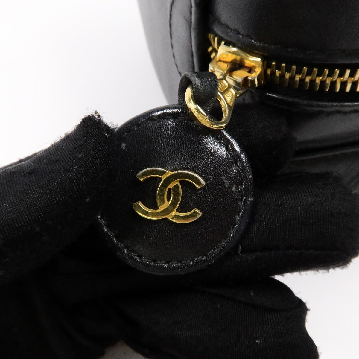 Chanel Vintage · Lambskin Hand Bag