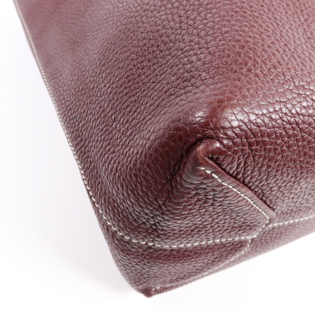 Hermès Double Sens 35 · Clemence · Prunoir/Feu